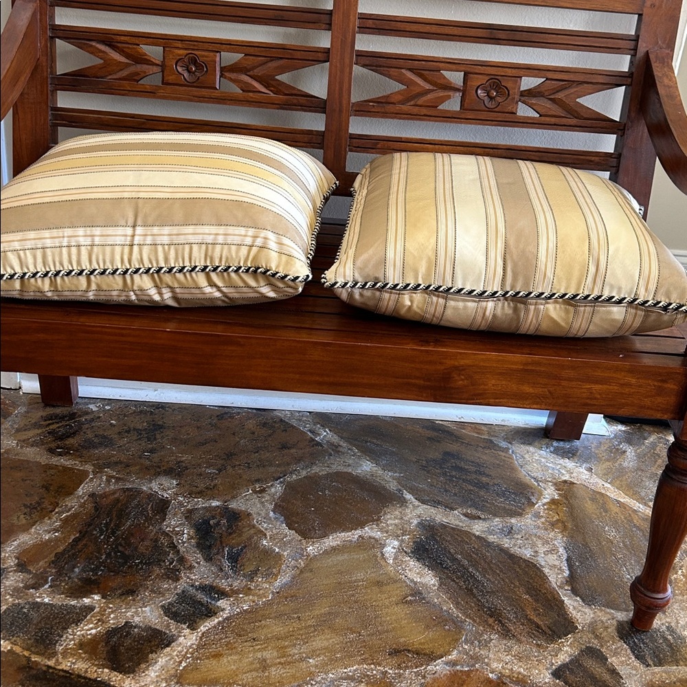 Custom Covered Pillows (2) - Picture 11 of 14